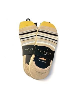 Gold Toe Men’s No Show Socks 6 Pairs NWT